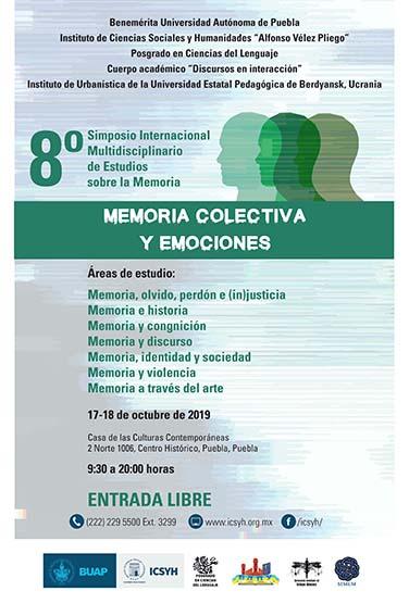 Simposio Internacional Multidisciplinario de Estudios sobre la Memoria 2019